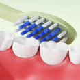 thumbnail image 5 of Cepillo de dientes eléctrico sónico para niños, recargable, inteligente, con dibujos animados, resistente al agua IPX7, con 6 cabezales de cepillo de cerdas suaves, 5 of 5