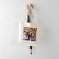 thumbnail image 5 of CafePress - Bouquet Of Sunflowers By Claude Monet Tote Bag - Unisex Canvas Tote Bag, Beige, 1-Piece, 5 of 7