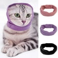 thumbnail image 3 of Mascota Gato Perro Orejeras Anti-ruido Aseo Ropa Turbante Suave negro S Sincero Electrónica, 3 of 5