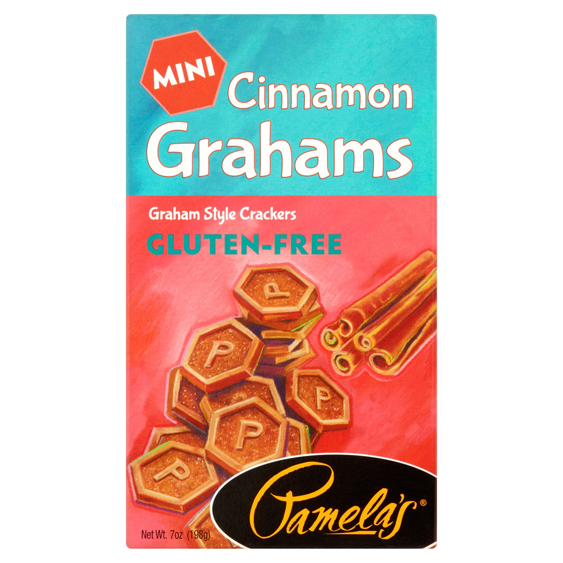 Pamela's GlutenFree Mini Cinnamon Grahams, 7 oz