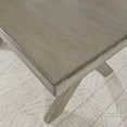 thumbnail image 2 of Homestyles Mountain Lodge Engineered Wood Rectangle Dining Table in Gray, 2 of 7