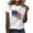 White 04, variant on Women's Short Sleeve T-shirts Round Neck Short Sleeve 4th July Tees USA Flag Independence Day Festival Summer Outfits (XL, White 04)