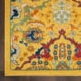 thumbnail image 5 of Nourison Allur Modern Moroccan Yellow Multicolor Area Rug, 5 of 9