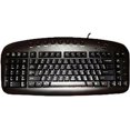 thumbnail image 1 of ILG - Strategic KBS29BLK Left Handed Ergonomic Wired Keyboard - Black, 1 of 1