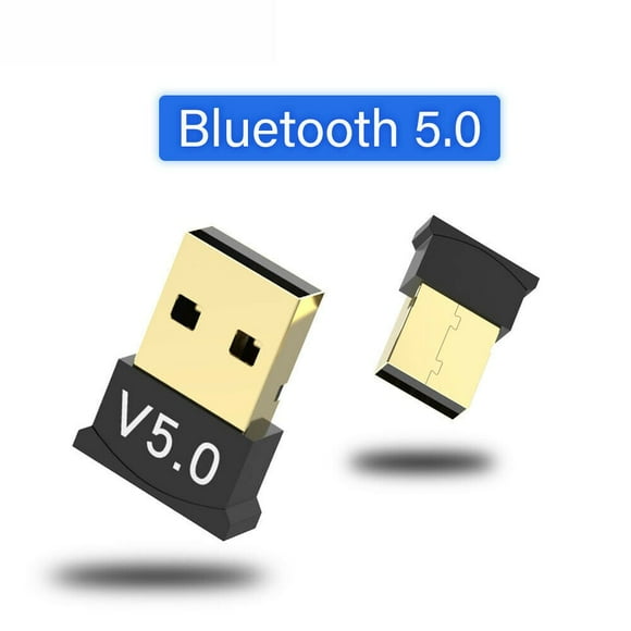 Bkuxy Adaptateur Bluetooth pour PC, Adaptateur USB Bluetooth 5.0 - Bluetooth 5.0 Récepteur Dongle Prend en Charge Windows 7 / 8.1/10 et Linux pour Ordinateur de Bureau, Ordinateur Portable, Casques, Souris, Clavier, Imprimantes, Haut-Parleurs