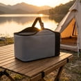 thumbnail image 7 of Insulated Cooler Lunch Tote Large Thermal Bag with Bottle Holders for Office Picnic Camping Outdoor Travel, 7 of 7