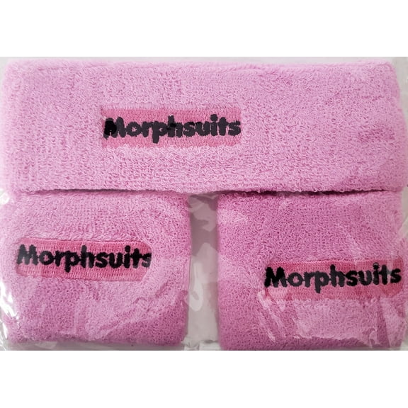 Pink Morphsuits Sweat Bands One Size