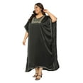 thumbnail image 3 of Oussum Plus Size Caftan For Women Sequin Long Maxi Partywear Kaftan Size Fit 1X-3X, 3 of 6