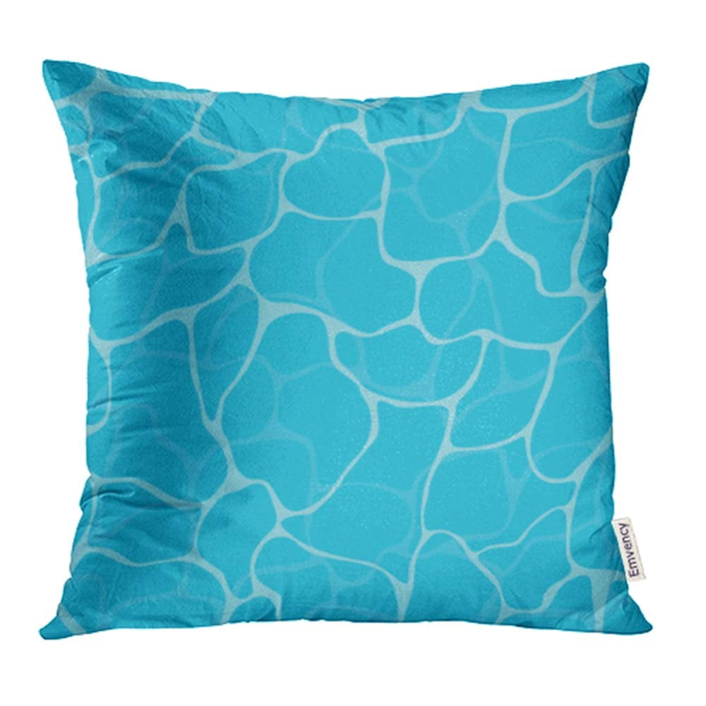 YWOTA Swim Turquoise Rippled Water Shining Blue Ripple Pool Abstract