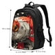 thumbnail image 5 of Balery Abstract Red Koi Fish Art Mochila con carga USB para hombre y mujer - Mochila impermeable y antirrobo para laptop con puerto USB para viajes, trabajo, 5 of 7