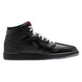 thumbnail image 3 of Men's Jordan 1 Mid SE Black/Black-White-Wolf Grey (HV5177 010) - 8.5, 3 of 6