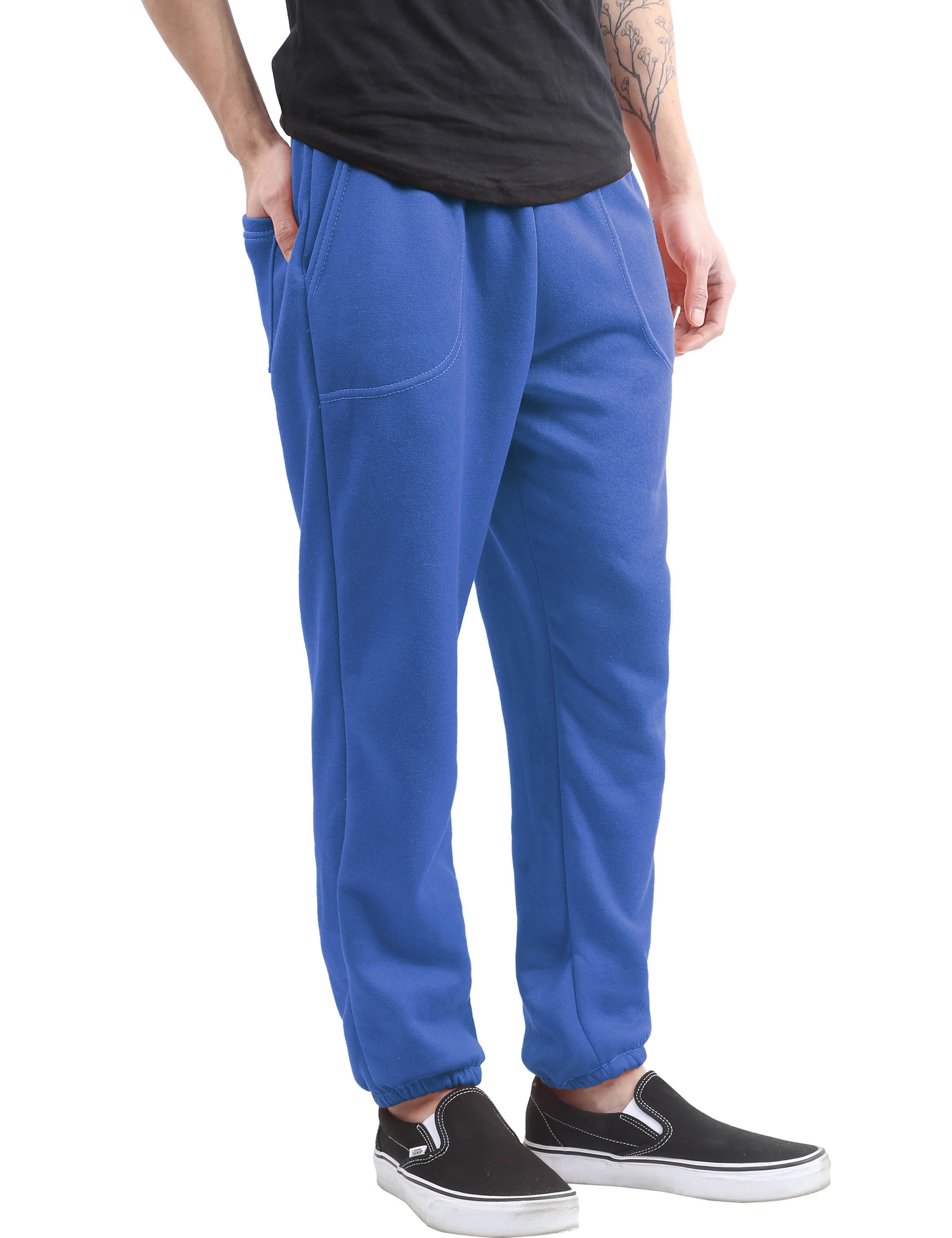 Ma Croix Mens Sweatpants Jogger with Pockets (4X-Large, Royal Blue) -  Walmart.com