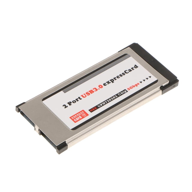 HUB USB 3.0 CUTICAT Adaptador para Portátil 2 Puertos PCI 34 mm