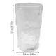 thumbnail image 3 of Vaso de cristal con bordes dorados y dibujos hechos a mano, vaso pintado para niños, juego de pigmentos lavables, vaso decorativo para agua (360 ml), 3 of 5