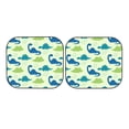 thumbnail image 7 of Disketp 2 Piece Cute Dinosaur Blue Green Pattern Windshield Sunshades,Folding Windshield Sun Shade For Car Suv Trucks Sedan,Blocks Uv Rays Sun Visor Protector-Medium, 7 of 7