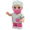 thumbnail image 3 of New Adventures 8"" Playtime Doll Friend Hero en verde azulado, 3 of 5