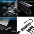 thumbnail image 3 of Adaptador Multipuerto de Concentrador USB 3.1 5 en Puertos USB 3.0 2.0 CUTICAT dongle multipuerto, 3 of 8