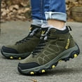 thumbnail image 3 of Womens Mens High Top Hiking Shoes Water Resistant Non Slip Soft Lined Outdoor Trekking Shoes, 3 of 4