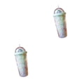 thumbnail image 2 of Botella de agua de plástico Naiovety, Rainbow, verde claro, 550ml, 2Conjunto, 2 of 6