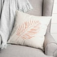 thumbnail image 3 of Creative Products Watercolor Fern Coral 18x18 Spun Poly Pillow, 3 of 3