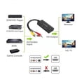 thumbnail image 4 of Tignapoo HDMI Adapter for RCA to HD Conversion - 3RCA to HDMI Converter with 1080P Resolution, Sync Audio/Video Output, Compatible with Game Consoles, VCRs, and DVD Players - Black, 4 of 5