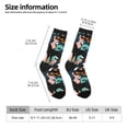 thumbnail image 2 of Sigee Rottweiler for Contrast Design Soft Moisture-Wicking Socks Crew Casual Athletic Stretchy Loose Middle Tube Socks, 2 of 6