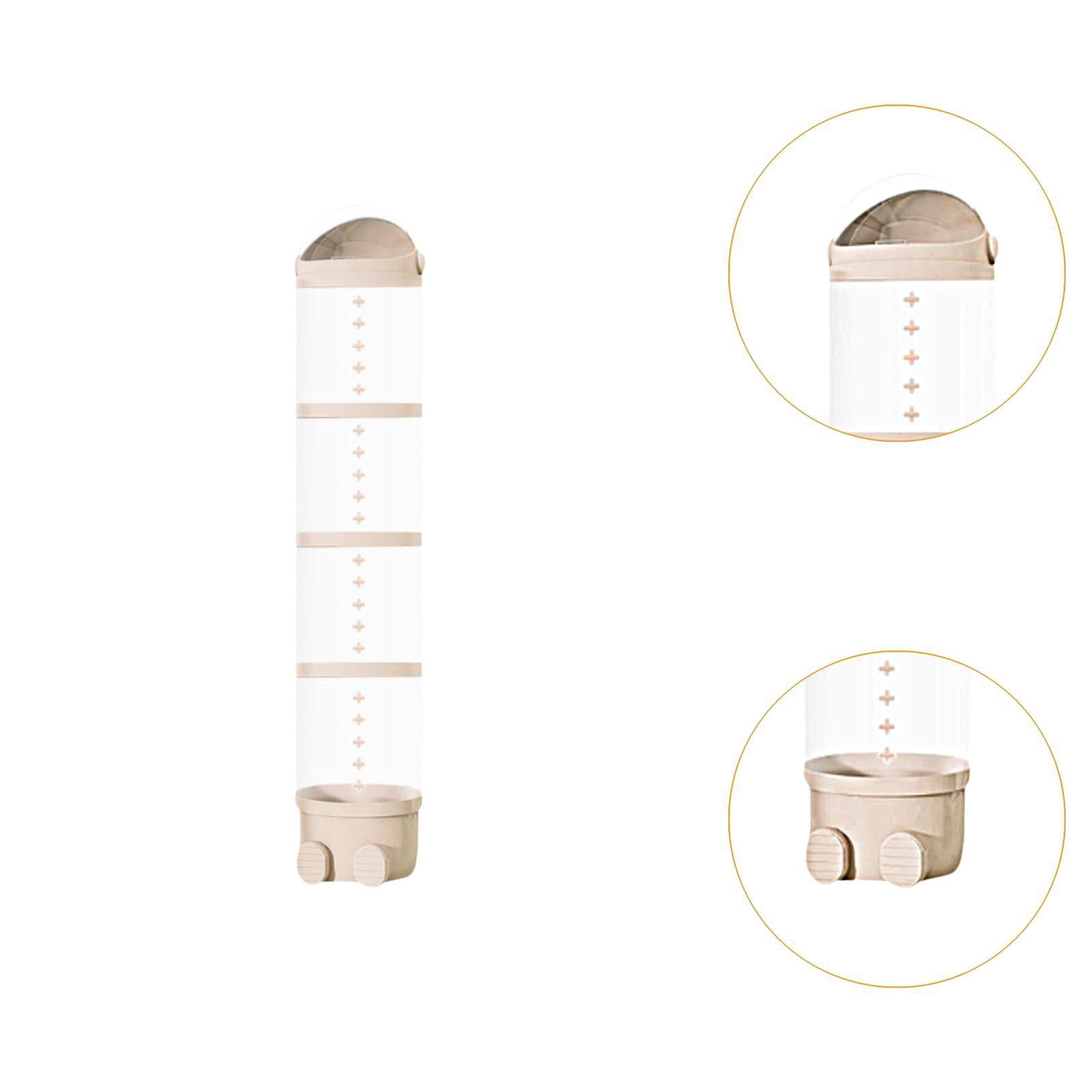 TISHITA Stuffed Toys Storage Tube Dolls Organizer Stylish Versatile,Portable,Soft Toy Storage Bin Display Bucket for Playroom Nursery White