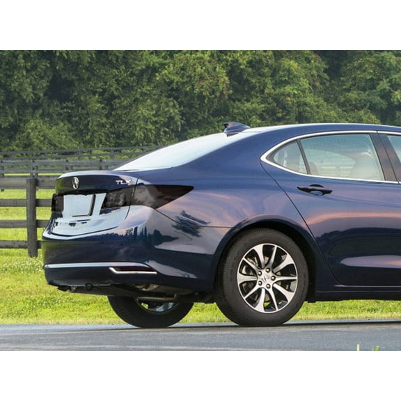 Rvinyl Tail Light Tint Covers Compatible with Acura TLX 2015-2017 - Smoke