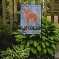thumbnail image 2 of Carolines Treasures CK3676GF Russkiy Toy or Russian Toy Terrier Welcome Flag Garden Size  Small multicolor, 2 of 3
