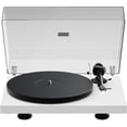 thumbnail image 2 of Pro-Ject Debut EVO 2, tocadiscos audiófilo de próxima generación con brazo de fibra de carbono, selección electrónica de velocidad y cartucho Pick it MM EVO premontado, fabricado en Europa (blanco sat, 2 of 5