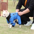 thumbnail image 4 of TELOLY 1Pcs Dog Snowsuit,Polyester Dog Shirts,Girl Dog Clothes,Yellow,S, 4 of 6