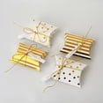thumbnail image 3 of Funie 10Pcs Dots Stripes Food Cookies Boxes Birthday Party Xmas Gift Packaging Tool, 3 of 8