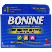 Bonine Motion Sickness Chewable (Pack of 6)
