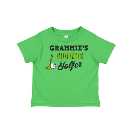 

Inktastic Grammies Little Golfer with Golf Club and Ball Gift Toddler Boy or Toddler Girl T-Shirt