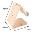thumbnail image 4 of Justharion Support en Alliage d'Aluminium pour iPad iPhone HTC Samsung Téléphone Mobile Tablette, 4 of 7