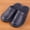 navy blue, variant on Classic House Slippers for Men Women, Cushioned Indoor Slides, Non-Slip Home Comfort