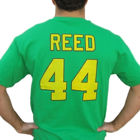 Fulton Reed #44 Mighty Ducks Movie Jersey T-Shirt Bash Brothers Hockey (Best Minor League Hockey Jerseys)