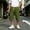 Army Green, variant on Men's Big & Tall Basketball Capri Pants Below Knee 3/4 Pants 13 inch Loose Fit Elastic Waist Summer Casual Baggy Sweat Shorts with Pockets Streetwear Size 3XL Gray