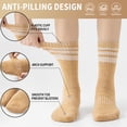 thumbnail image 4 of 5 Pairs Merino Wool Hiking Socks Warm Thermal Winter Cozy Cushioned Moisture Wicking Socks for Women & Men, 4 of 6
