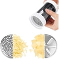 thumbnail image 3 of Stainless Steel Coarse Cheese Slicer With 2 Interchangeable Sharp Inserts Cutting Discs Adjustable, 3 of 5