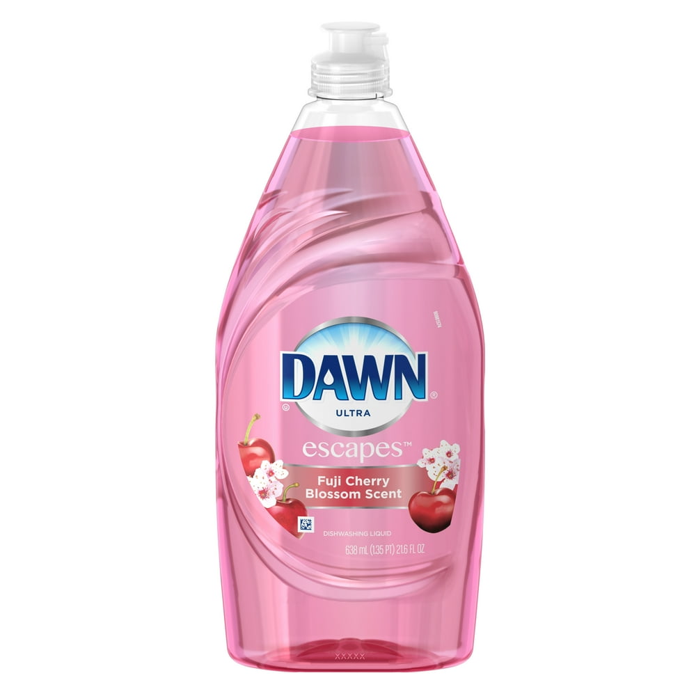 Dawn® Escapes? Dishwashing Liquid Dish Soap Fuji Cherry Blossom?, 21.6