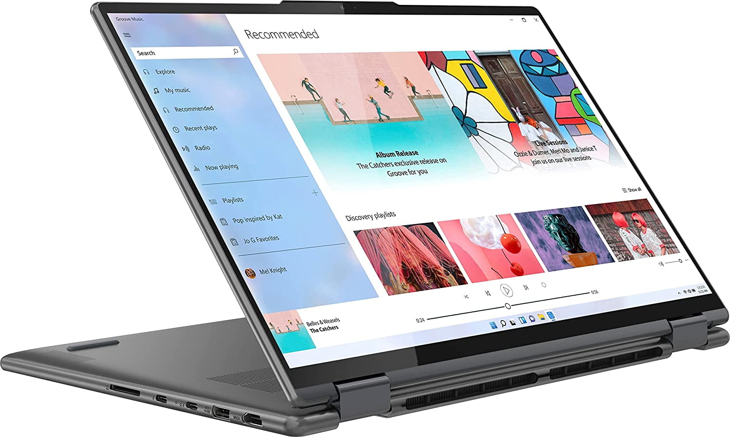 Lenovo Yoga 7i 2-in-1 16" 2.5K Touch Premium Laptop | Intel Core i5-1240P Processor | 8GB RAM | 256GB SSD | Backlit Keyboard | Fingerprint | Windows 11 Home | Bundle with Stylus Pen