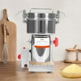 thumbnail image 3 of 1500g/3.31lbs High-speed 30000r/min Food Grinder, 110V 4100W Countertop Grain Mill for Dry Spice Herbs Grains Coffee Rice Pepper, 3 of 15