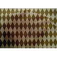 thumbnail image 4 of oneOone Cotton Silk Dark Olive Green Fabric Argyle Check Craft Projects Decor Fabric Printed By The Yard 42 Inch Wide, 4 of 4