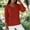 Red, variant on TRUBKH Fall Sweaters for Women V Neck Tops Long Sleeve Shirts Tunic Tops Blouse Slim Fit Flowy Top Breathable Tops Womens Thermal Tops Lightweight Sweaters for Women Teacher Outfits Red M