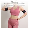 thumbnail image 4 of 1 Paire de Femmes Bras Compression Manchon Protecteurs Portables Sport Réglable Doublure en Caoutchouc Transpiration Rapide Réutilisables Basket-Ball Lavable Yoga Protecteur Wraps Noir, 4 of 9