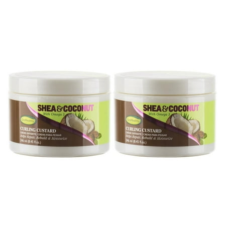 Grohealthy Shea Coconut Curling Custard Hair Treatment With