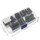 thumbnail image 4 of Cateissary Conector de Cable de 8/14/16/18/20/24/28 pines de doble fila, pines planos, conector de Cable a través del agujero, tomas de Chip Electrónica miscelánea, 4 of 6
