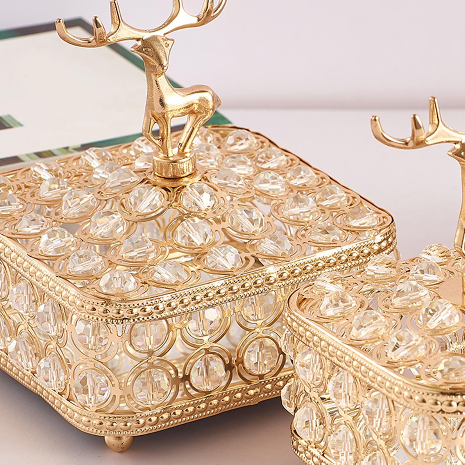 2 Pieces Multipurpose Jewelry Storage Cases For Bedroom