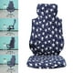 thumbnail image 3 of Fundas extraíbles para silla de oficina, protector de sillón, funda de asiento para silla gaming Azul oscuro, 3 of 8